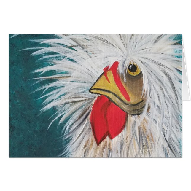 Poule de cheveux folle (Devant horizontal)