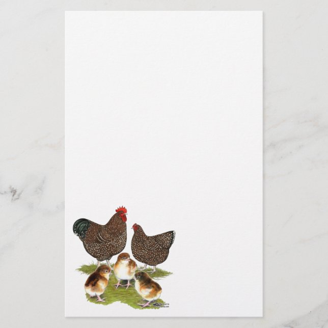 Poule de la famille Jubilée d'Orpington (Devant)