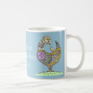 Poule de Pâques et tasse de poussin