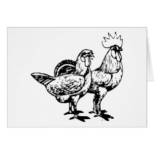 Poule et coq