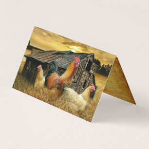 Poules à coq vintage Grotte à coop rustique