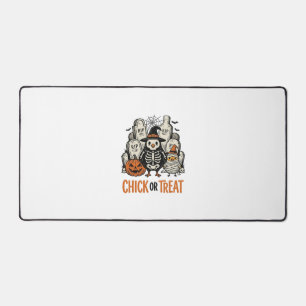 Poulet drôle ou traiter Graphique de poulet Hallow