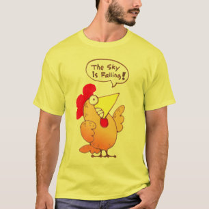 Poulet du T-shirt   de poulet de bande dessinée