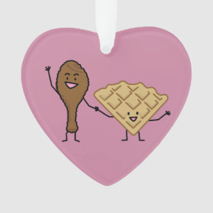 Poulet et gaufres américains et cuisine du sud