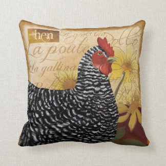 Poulet français de pays, coussin de Poulet de La