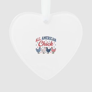 Poulet Patriotique Américaine Tout Américain Conce