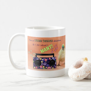 Poulets à portée libre Mug amusant