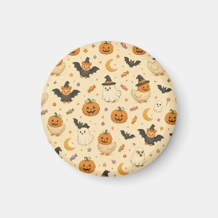 Poulets en costume d'Halloween mignons aimant