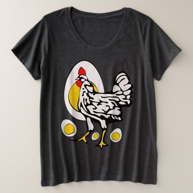Poulets rétro (Design devant)