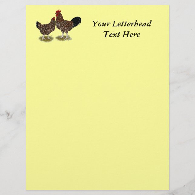 Poulets Sussex Speckés (Devant)