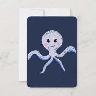 Poulpe sous la mer motif pour enfants
