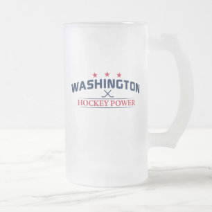 Poumon de hockey Washington Froid Glass Mug