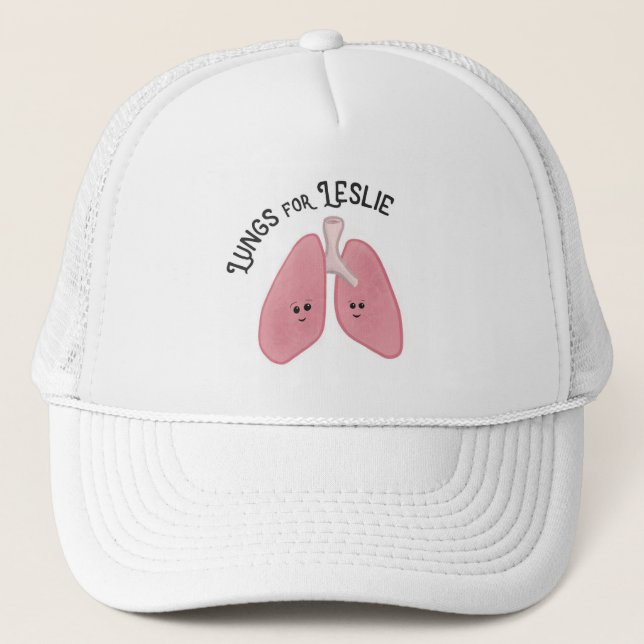 Poumons pour le casquette de Leslie (Devant)