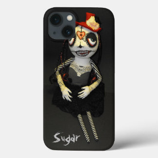 Poupée de sucre Crâne Coque iphone de sucre