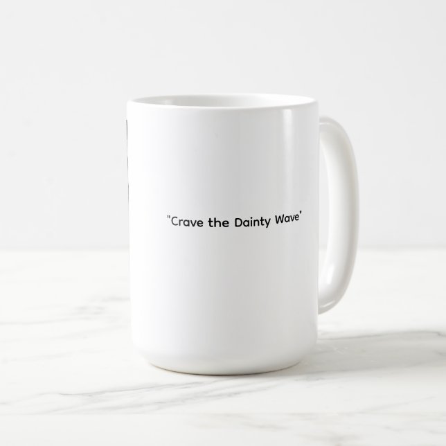 Poupée délicate dans un buggy rose - Mug photo cla (Devant droit)