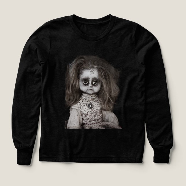 Poupée hantée vintage Déplaisante (Motif recto)