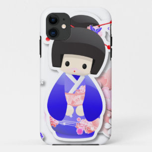 Poupée japonaise Geisha - coque iphone de la série