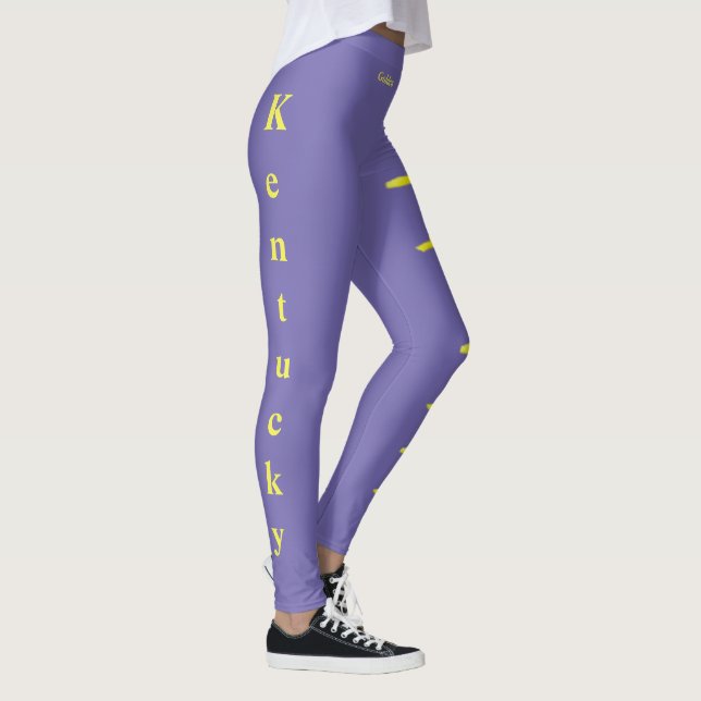 Poupée Kentucky Goldenrod State Flower Leggings (Droite)