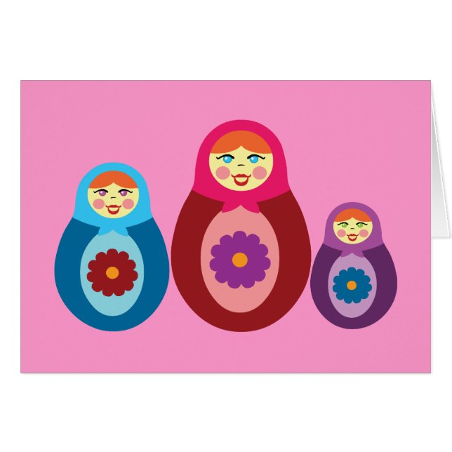 Poupées de Matryoshka (Devant horizontal)
