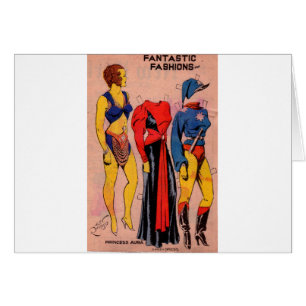 Poupées papier Princess Aura des années 1930 Flash