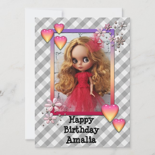 Poupées photo bébé, personnalisées, passe-temps (Devant)