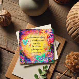 Pour aimer quelqu'un Citer jolie florale Valentine