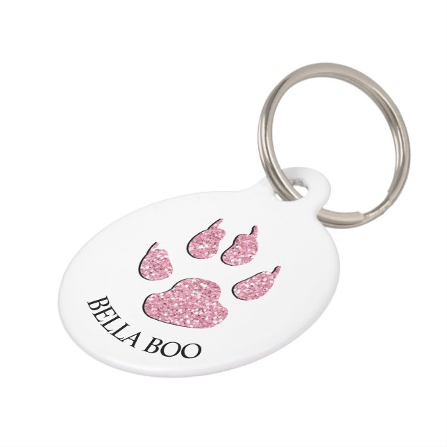 Pour Animaux Appelle ma Mère - Message de médaillon d'alerte ro (Côté )