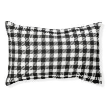 Buffalo Check Black Plaid Chien Lit