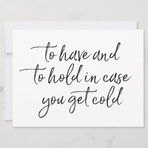 Pour avoir et tenir des couvertures Mariages lettr