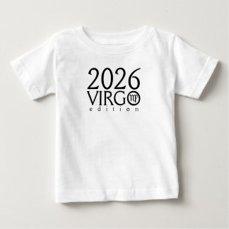 Pour Bébé 2026 Virgo edition with symbol Baby T-Shirt