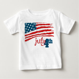 Pour Bébé 4 juillet T-shirt infantile