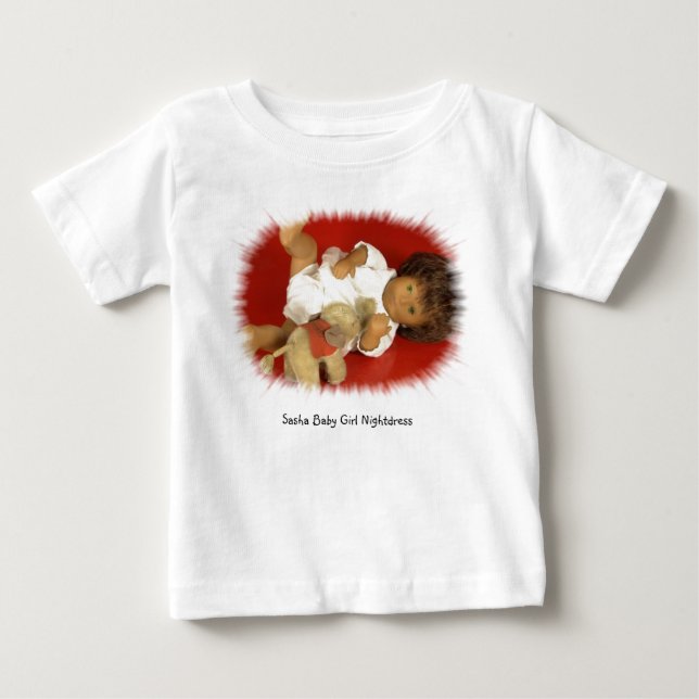 Pour Bébé 501_4 Sasha Baby Girl Nightdress T-Shirt (Devant)