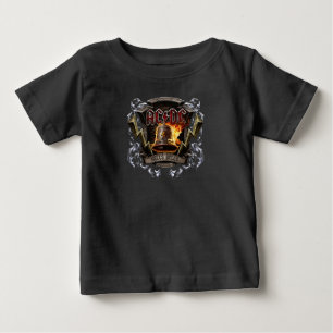 Pour Bébé ACDC Hells Bells T-Shirt personnalisé