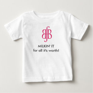 Pour Bébé Allaiter le T-shirt d'enfant en bas âge