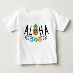 Pour Bébé Aloha Pineapple Design - T-shirt Baby Fine Jersey