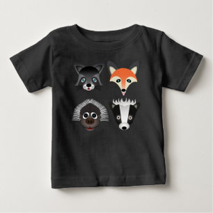 Pour Bébé Animaux sauvages - T-shirt Baby Fine Jersey