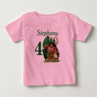 Pour Bébé Anniversaire de cadeaux de T-shirt de Moana