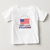 Baby 4th of JULIOWA T-Shirt