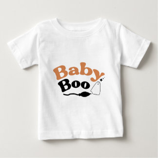 Pour Bébé "Baby Boo Halloween T-Shirt - Éffrayant Baby Tee