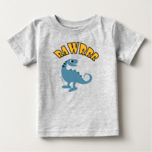Pour Bébé Baby Dinosaur Design - Baby Fine Jersey T-shirt
