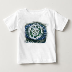 Pour Bébé Baby Fine Jersey T-shirt Blanc mandala