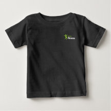 Baby Fine Jersey T-Shirt | Eco Fitness Noir