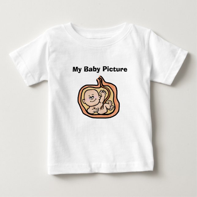 Pour Bébé Baby in Womb Funny Baby T-shirt (Devant)