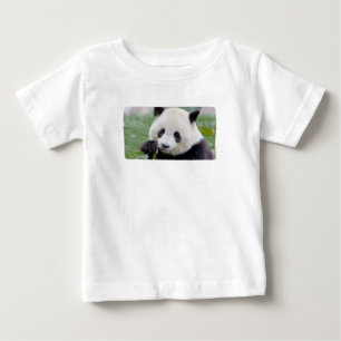 Pour Bébé Baby T-Shirt Photo panda géant, animaux 0017.
