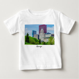 Pour Bébé Bâtiments À Chicago Baby T-Shirt