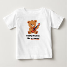 Beary Musical Comme Ma Maman Toddler T-Shirt