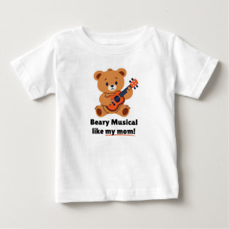 Pour Bébé Beary Musical Comme Ma Maman Toddler T-Shirt