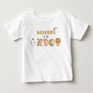 Pour Bébé Bienvenue Au T-Shirt Zoo