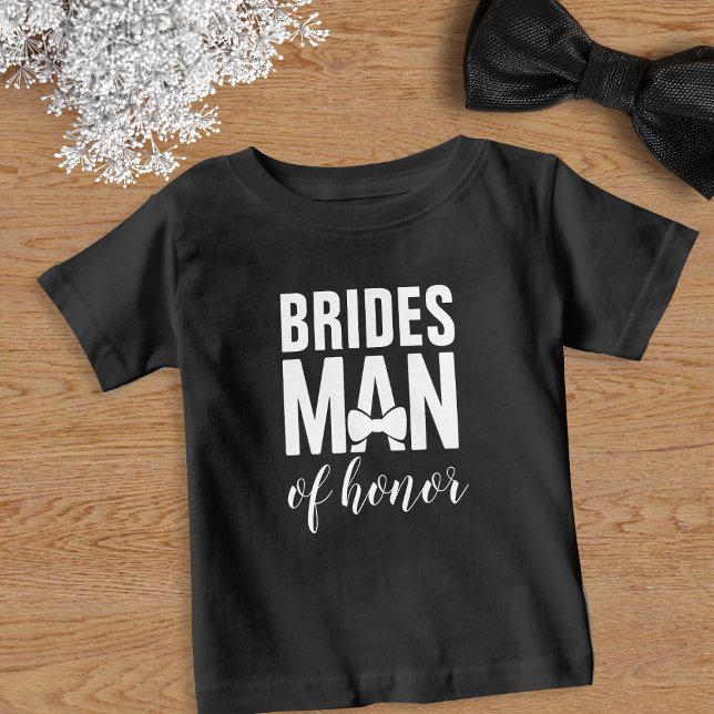 Pour Bébé Bridesman De La Fête mariage D'Honneur T-Shirt (A cute Bridesman of Honor shirt just for your bridesman,)