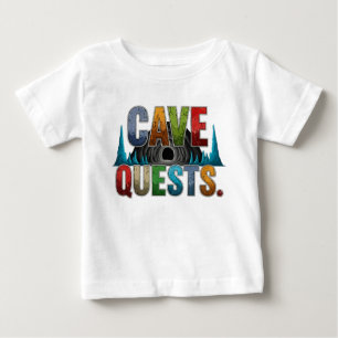 Pour Bébé Cave Quests Adventure T-Shirt Design